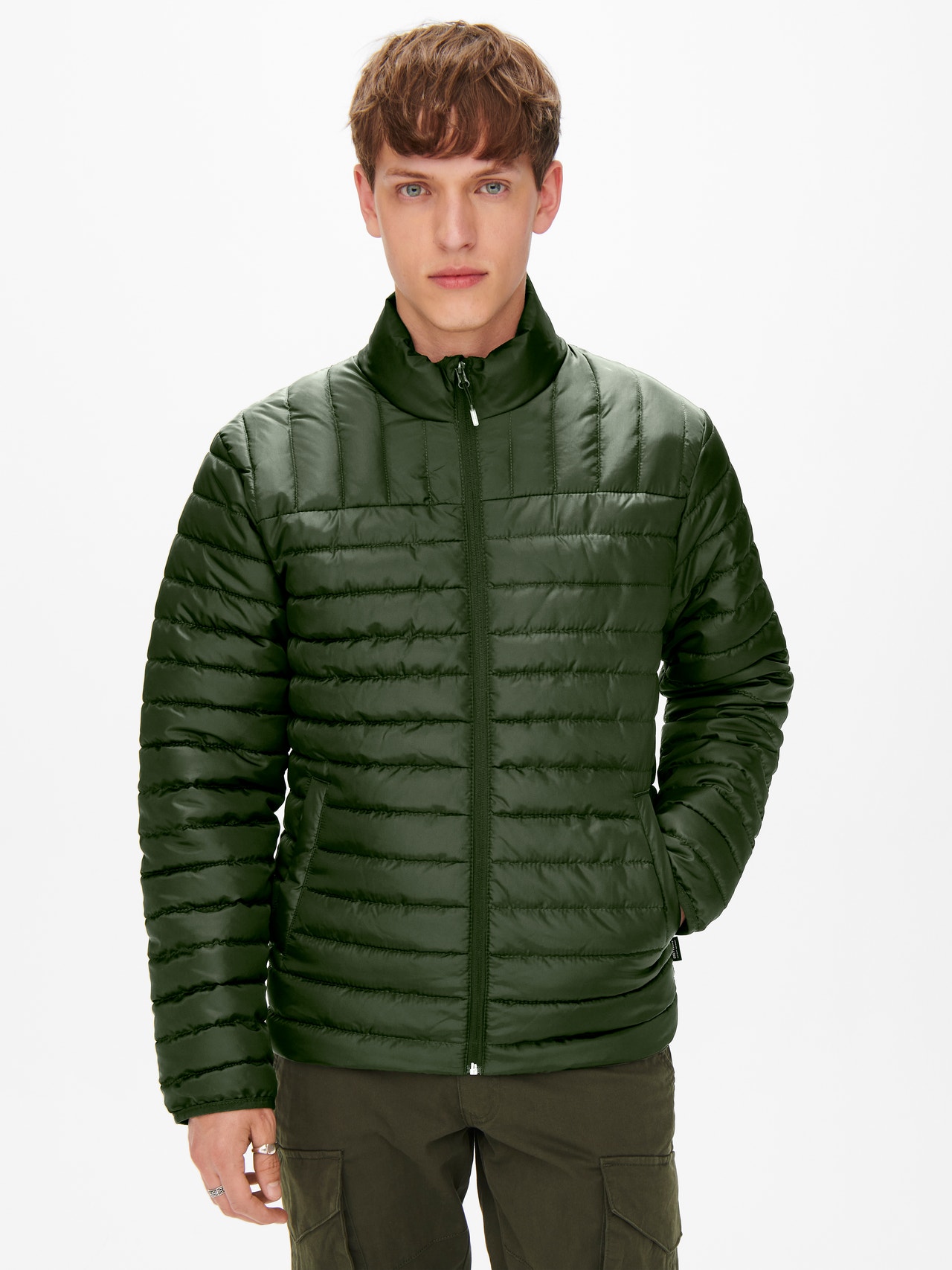 ONLY & SONS Quilted jacket -Rosin - 22022612