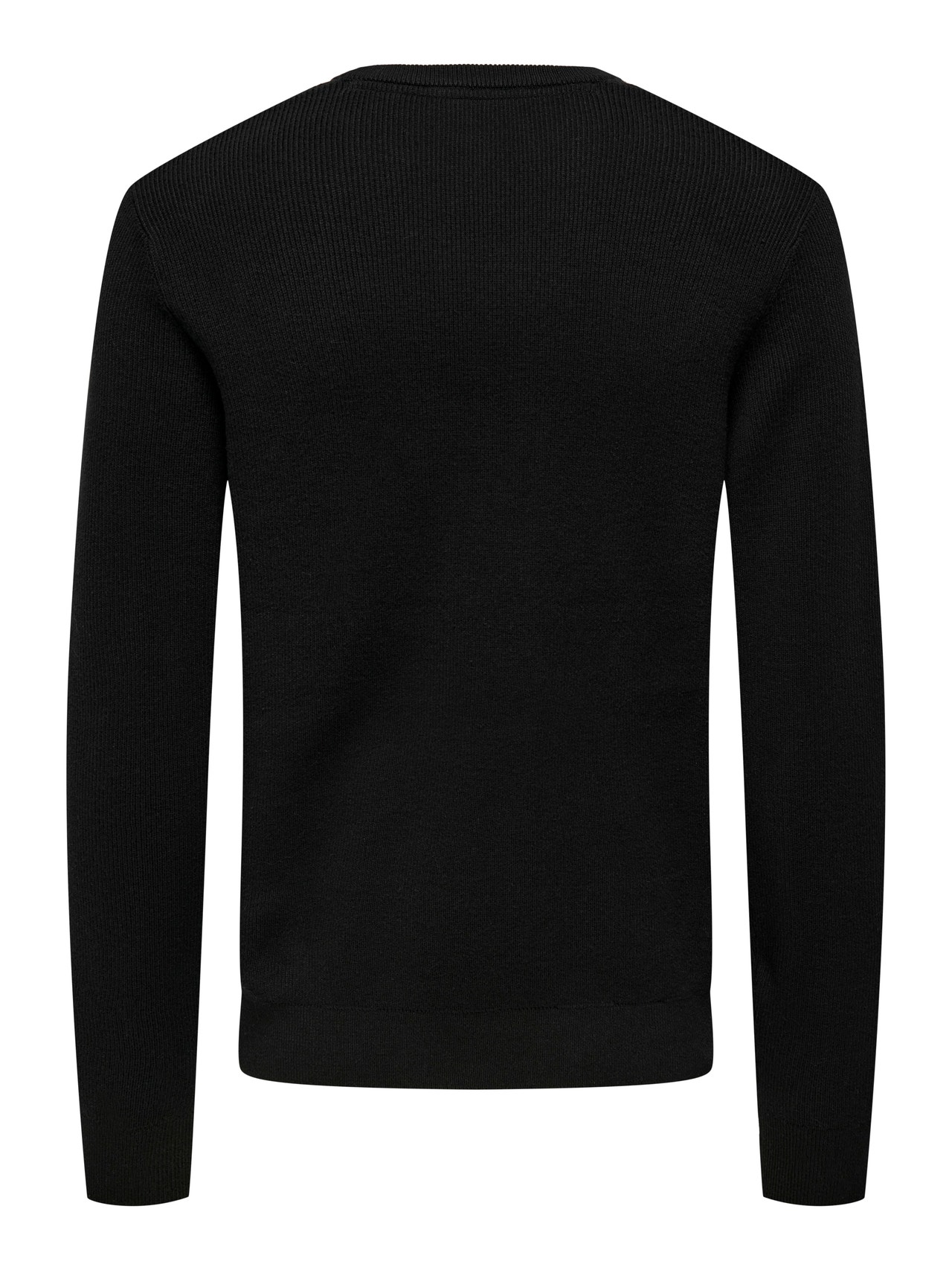 ONLY & SONS Crew neck Pullover -Black - 22022855