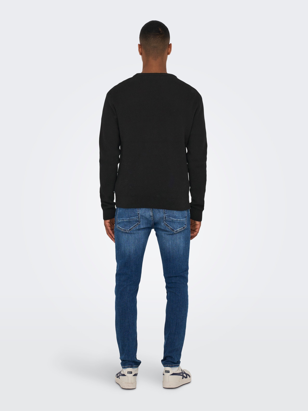 ONLY & SONS Pull-overs Col ras du cou -Black - 22022855