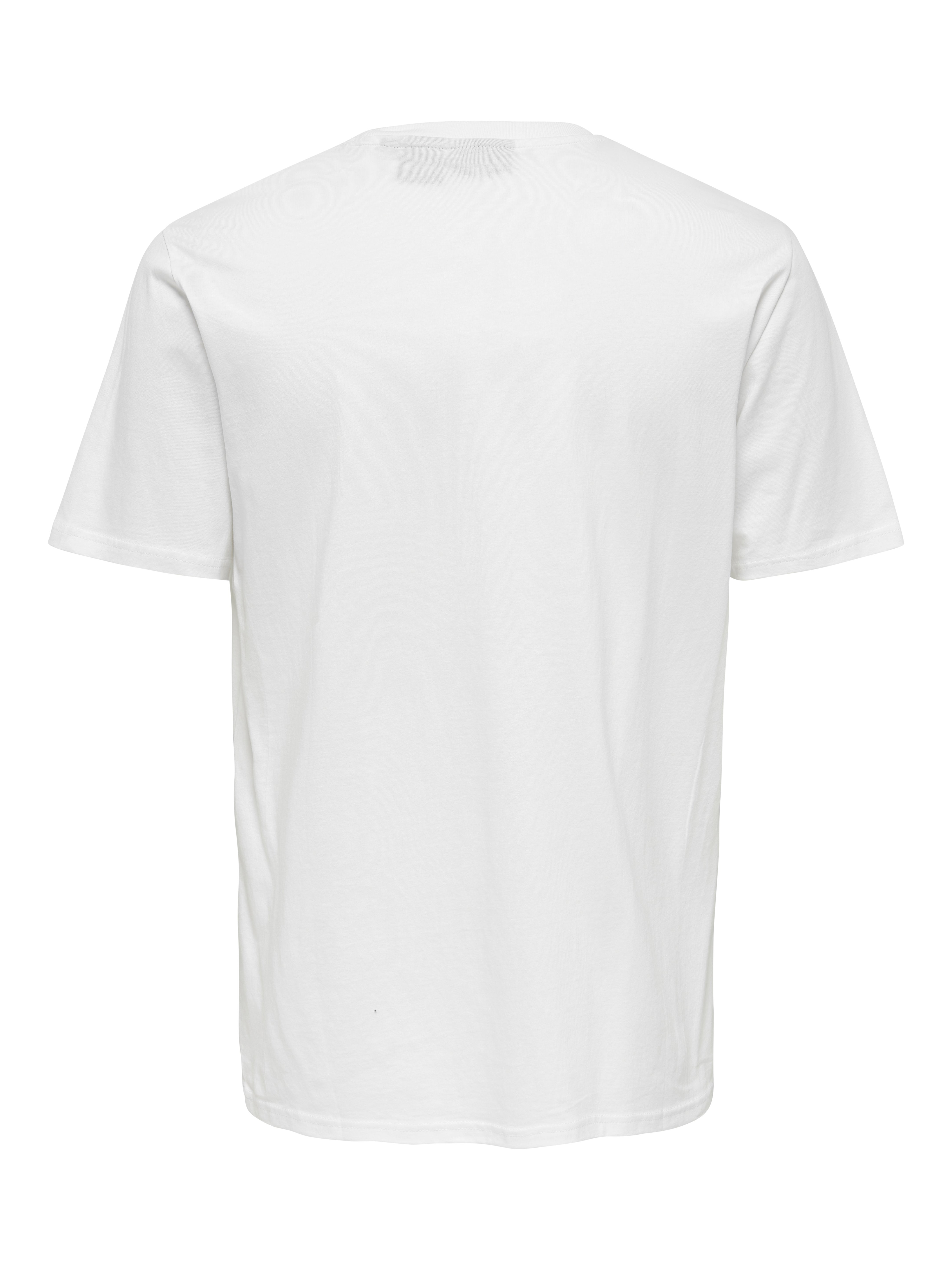 Regular Fit O-Neck T-Shirt | White 