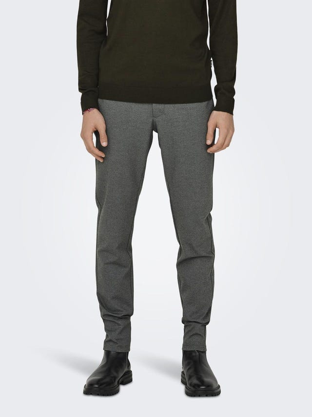 ONLY & SONS Tapered Fit Chinos - 22022912