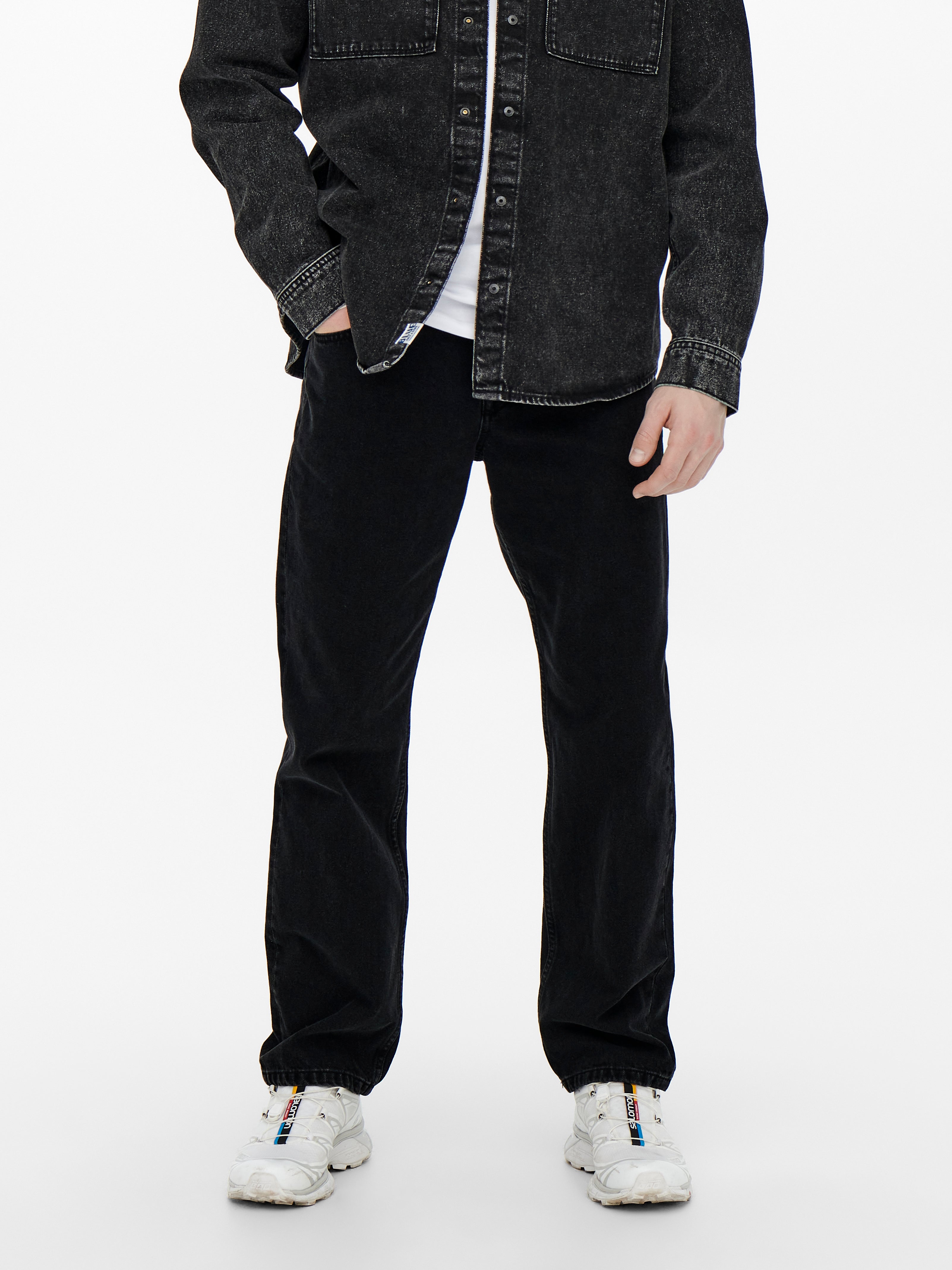 Vaqueros De Hombre Only & Sons - Onsedge Str Car Wb 3015 Tai Dnm Noos