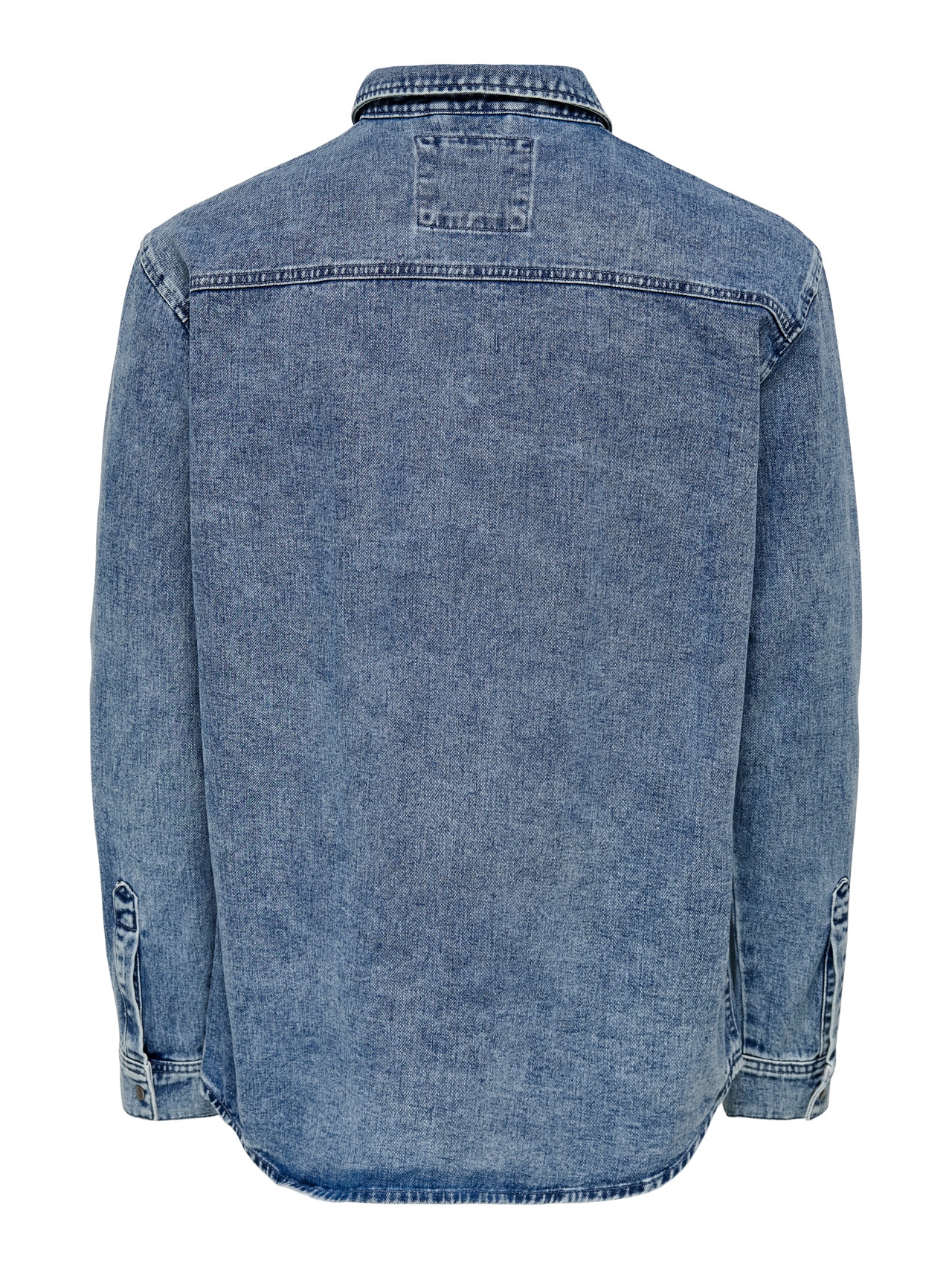 ONLY & SONS Chemises Regular Fit Col chemise -Blue Denim - 22022965