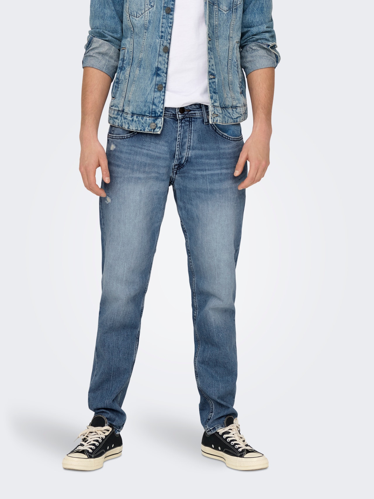 ONLY & SONS Jeans Tapered Fit -Blue Denim - 22023024