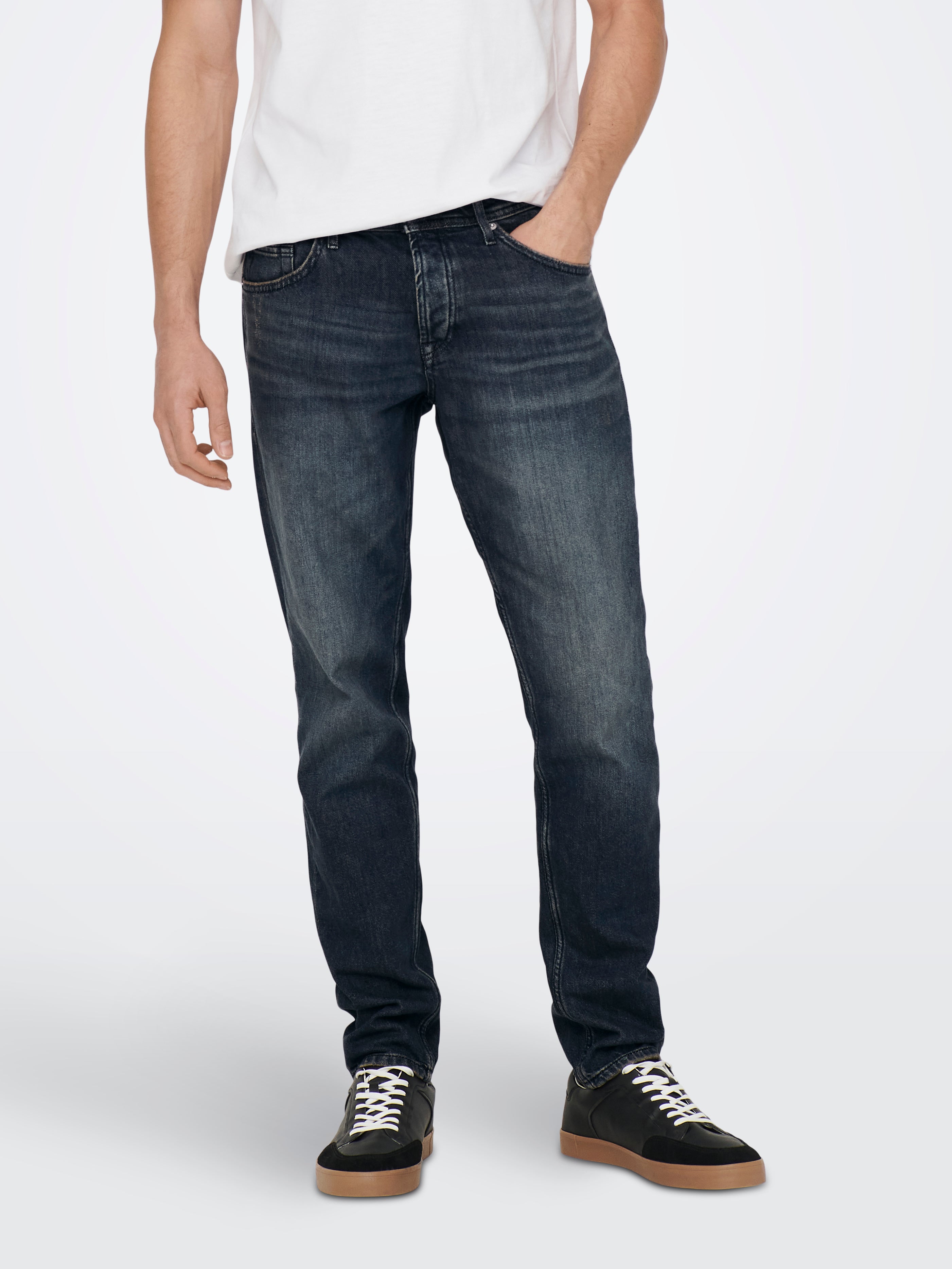 Jeans slim 2024 tapered fit