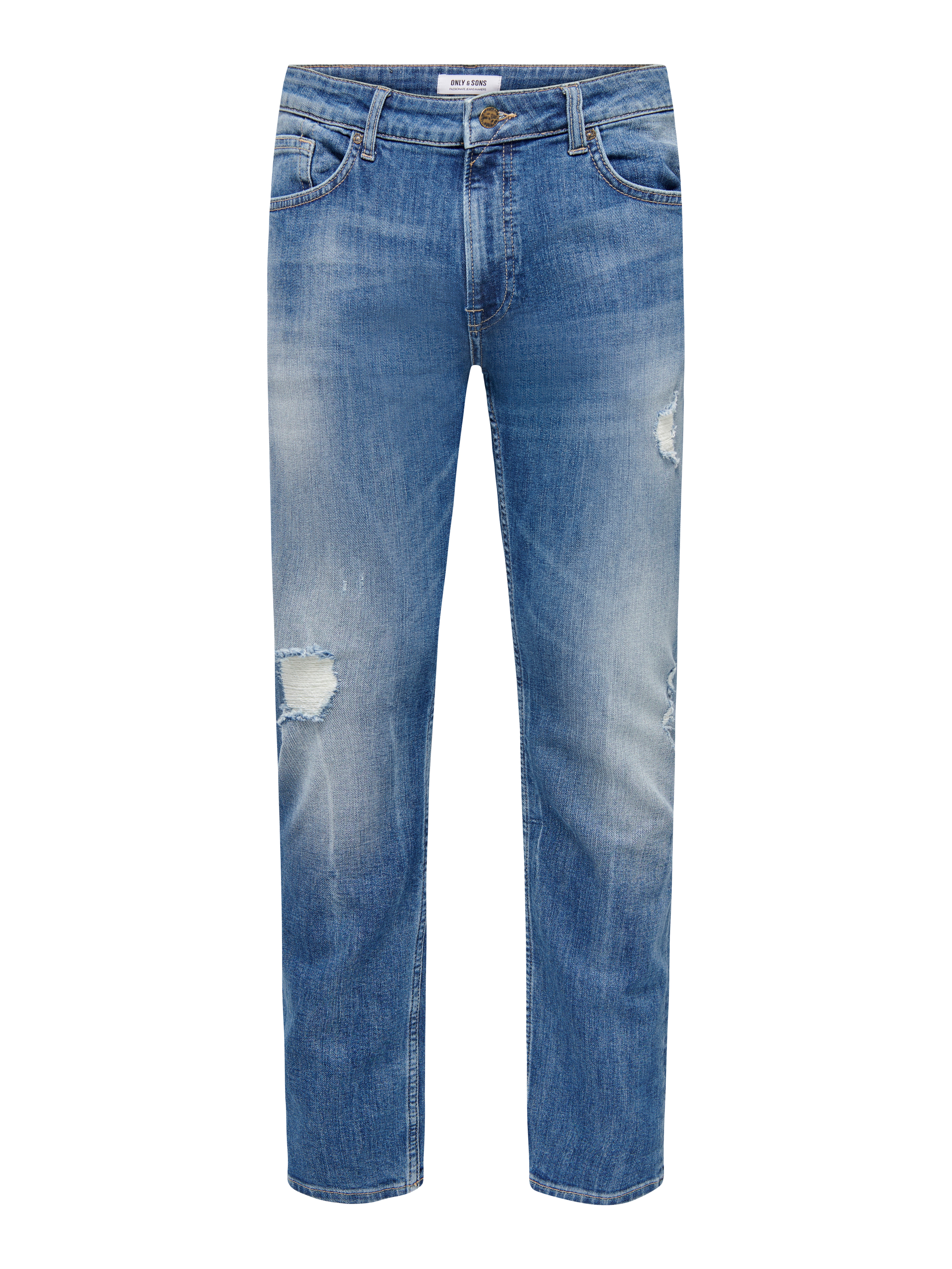 Jeans regular fit Modelo ONSWeft corte regular color azul con 30% de  descuento | ONLY \u0026 SONS®