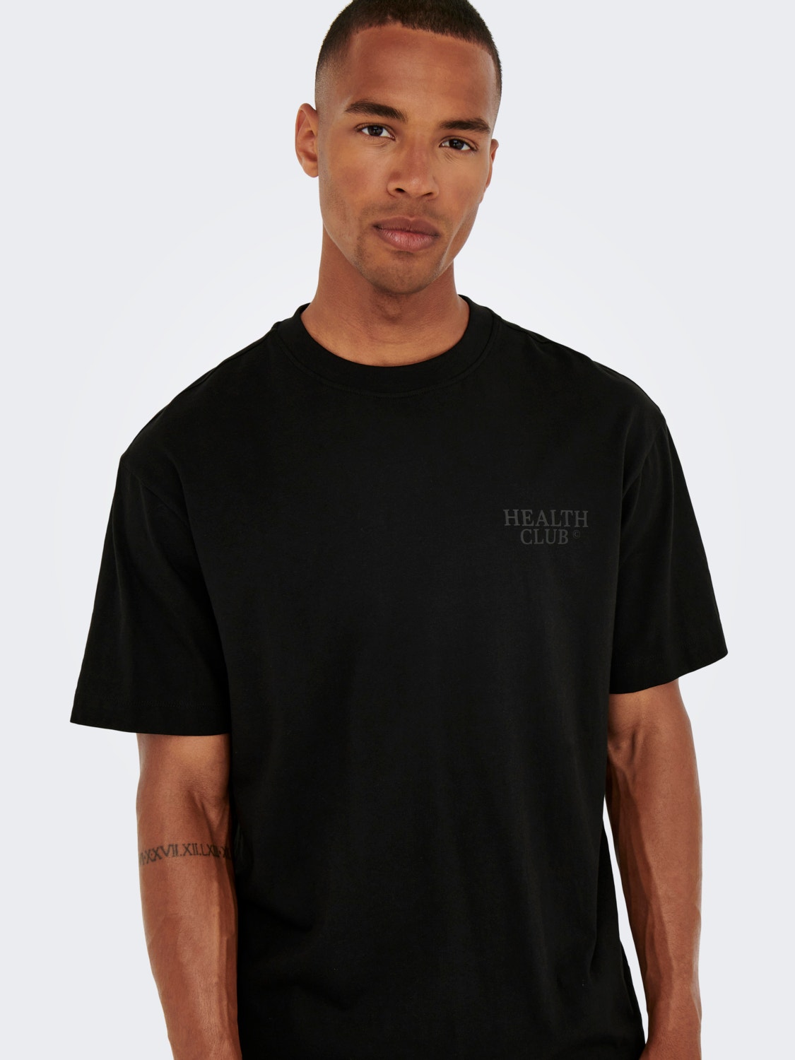 ONLY & SONS Regular Fit O-Neck T-Shirt -Black - 22023094