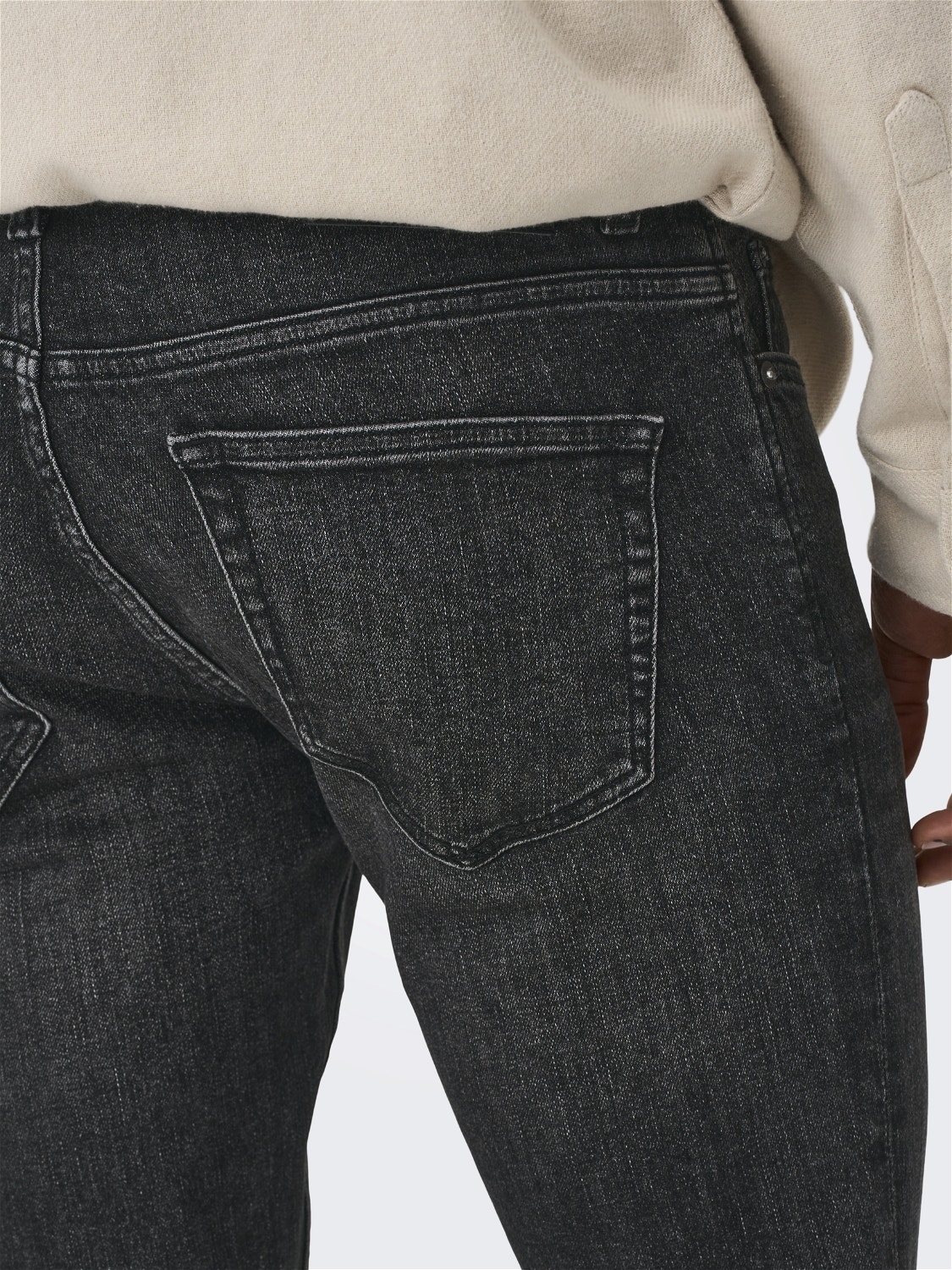 ONLY & SONS Slim Fit Jeans -Black Denim - 22023145