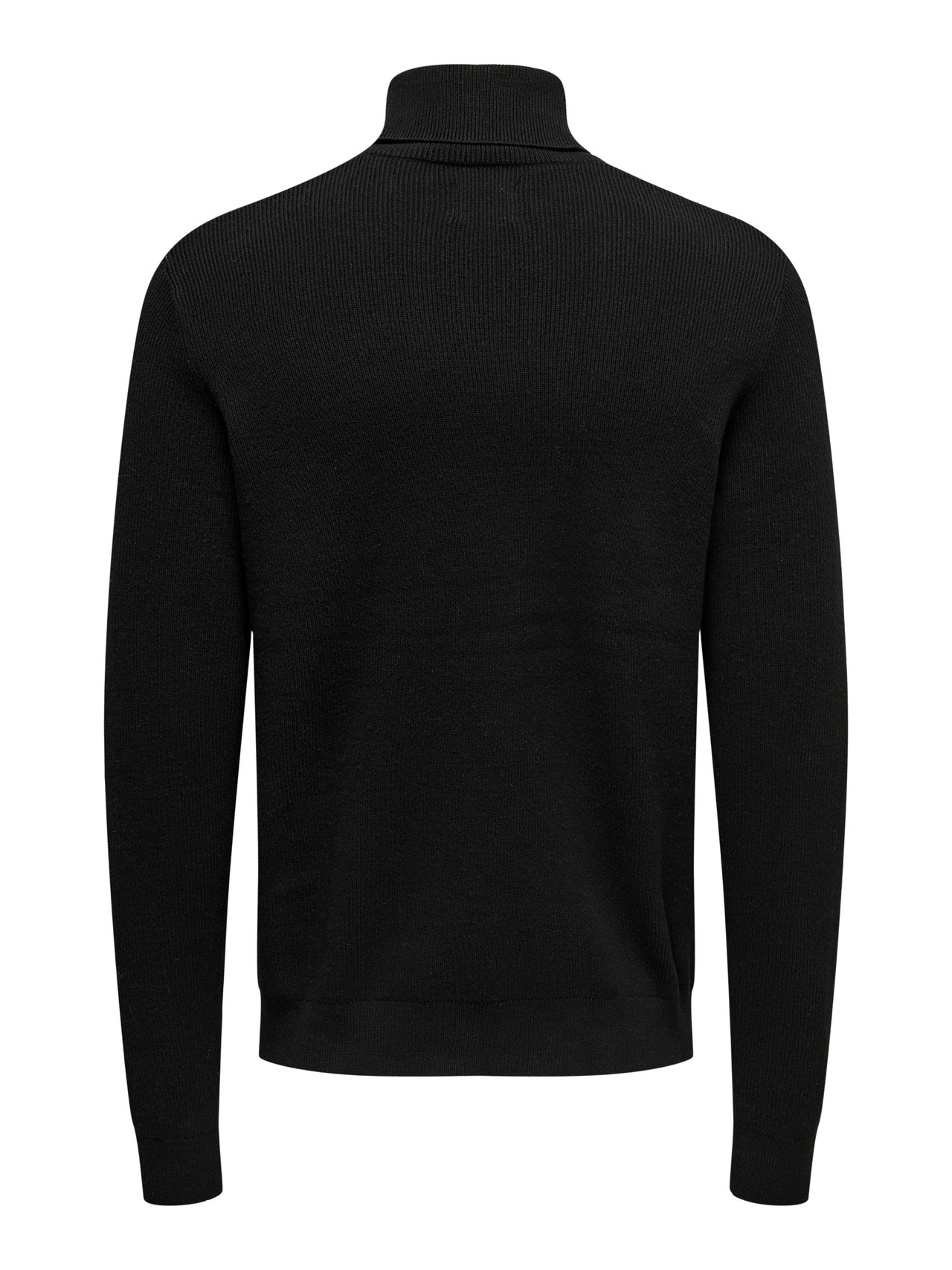 ONLY & SONS Polokrage Pullover -Black - 22023202