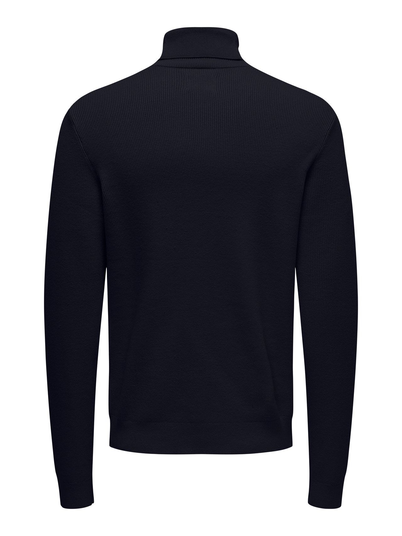 ONLY & SONS Roll neck knitted pullover -Dark Navy - 22023202