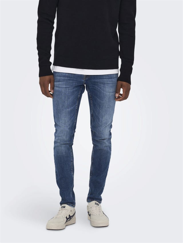 ONLY & SONS Jeans Skinny Fit Taille basse - 22023229