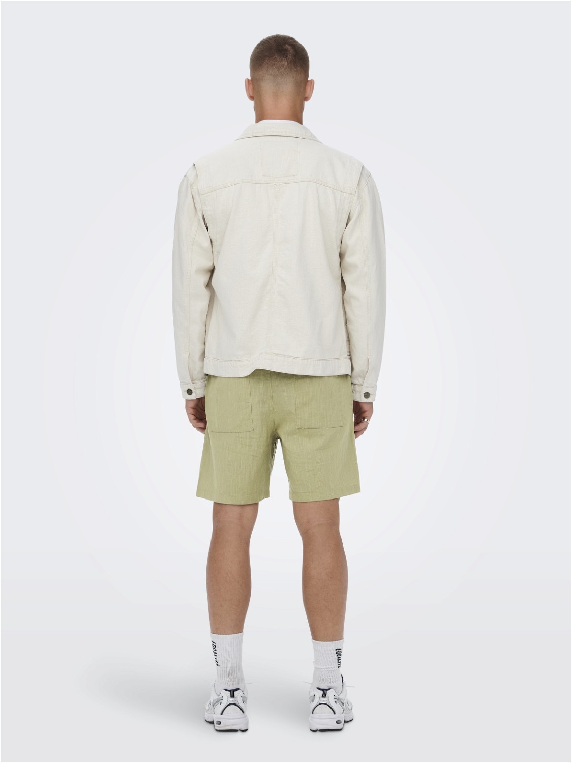 ONLY & SONS Lös passform Shorts -Chinchilla - 22023236