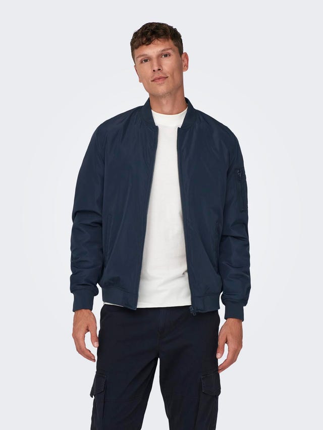 ONLY & SONS Baseball Ribbed cuffs Jacket - 22023287
