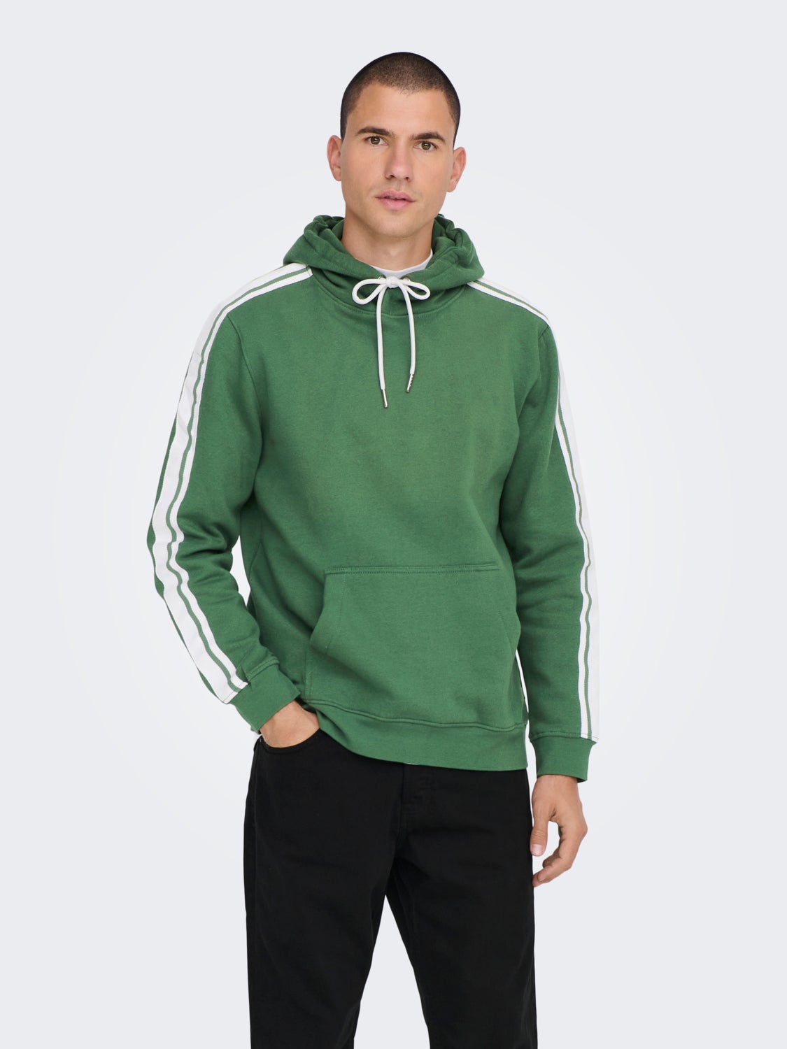 ONLY & SONS sweatshirt HERREN Pullovers & Sweatshirts Ohne Kapuze Grün L Rabatt 57 % 
