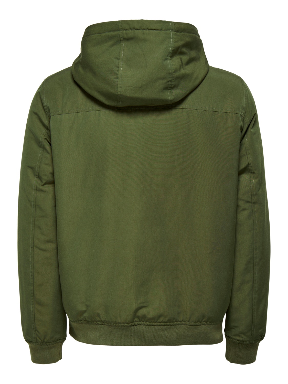 ONLY & SONS Hood with string regulation Jacket -Olive Night - 22023335