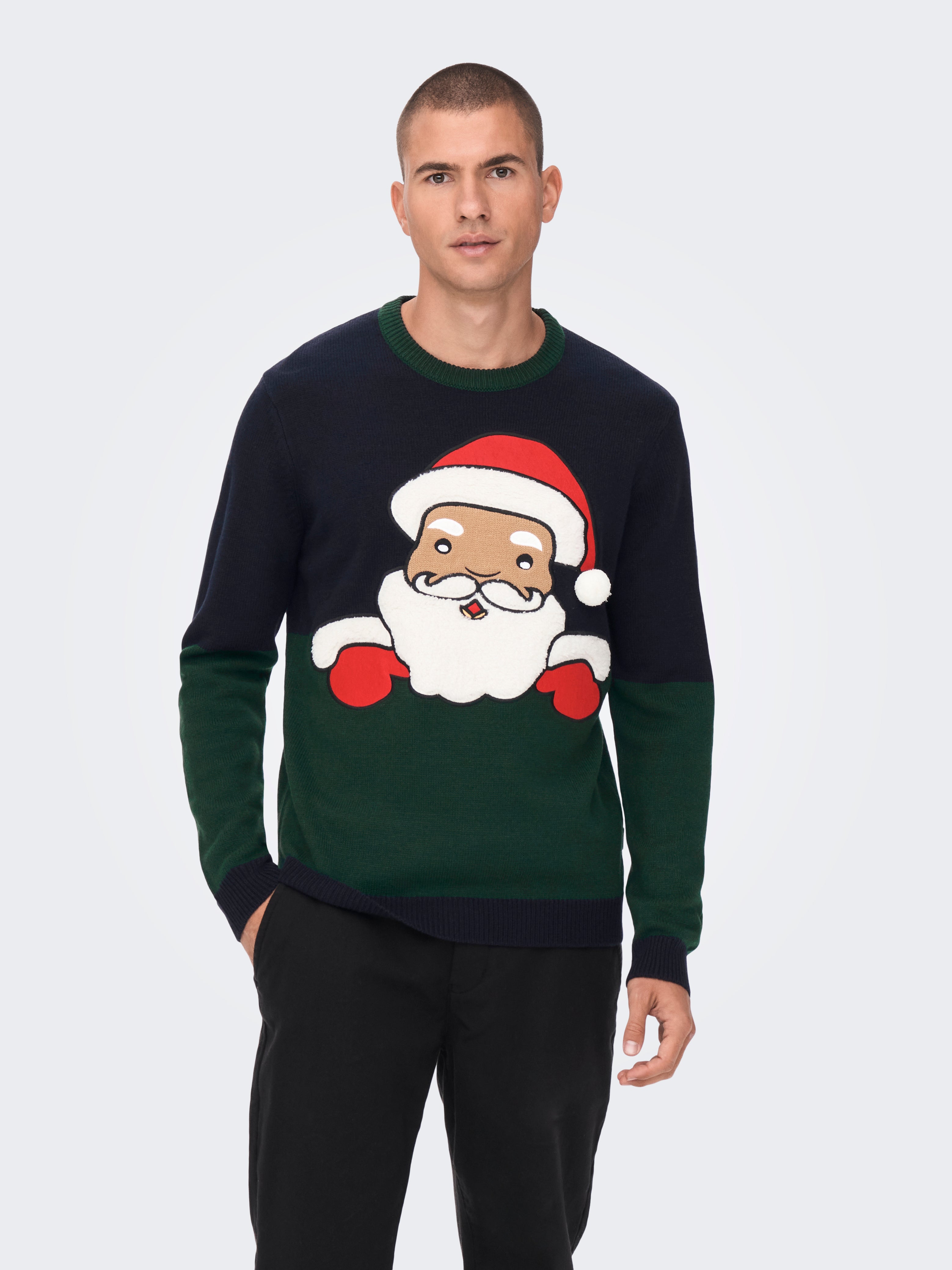 Only & sons christmas on sale sweater