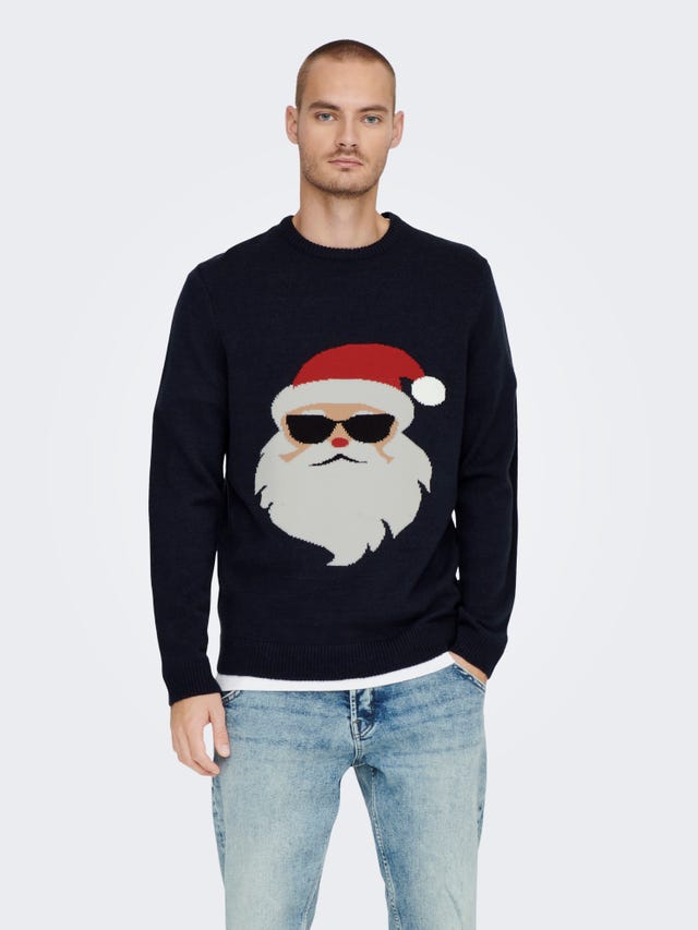 ONLY & SONS O-Neck Pullover - 22023347