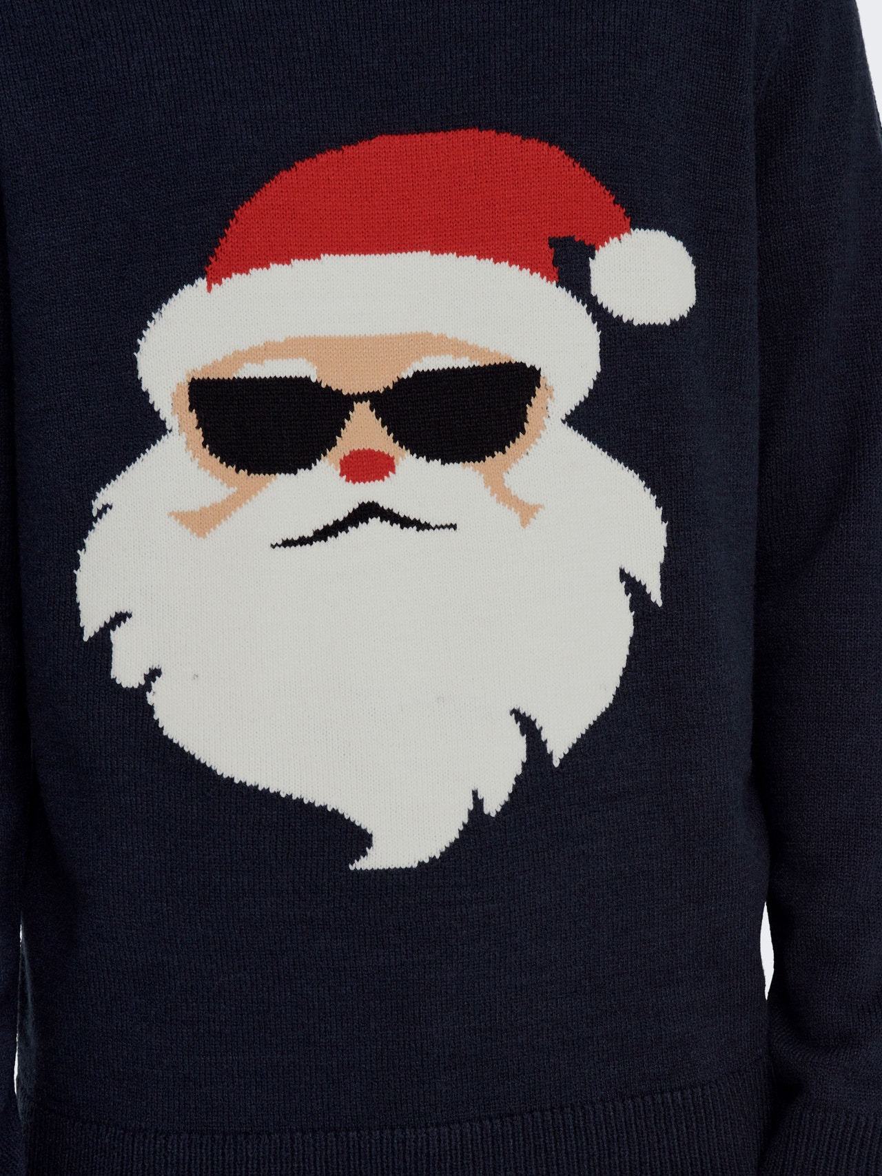 ONLY & SONS Christmas knitted pullover -Dark Navy - 22023347