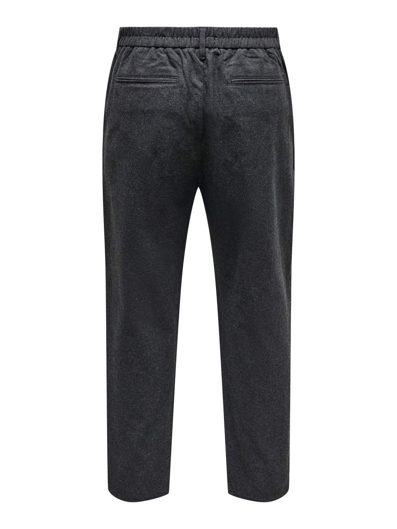 ONLY & SONS Tapered fit Chino's -Dark Grey Melange - 22023478
