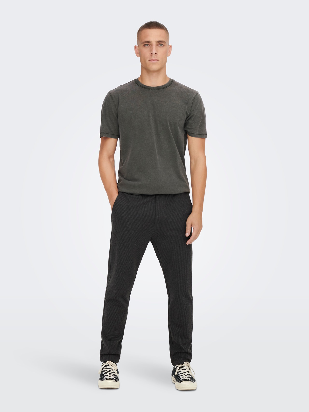 ONLY & SONS Pantalones chinos Corte tapered -Black - 22023492