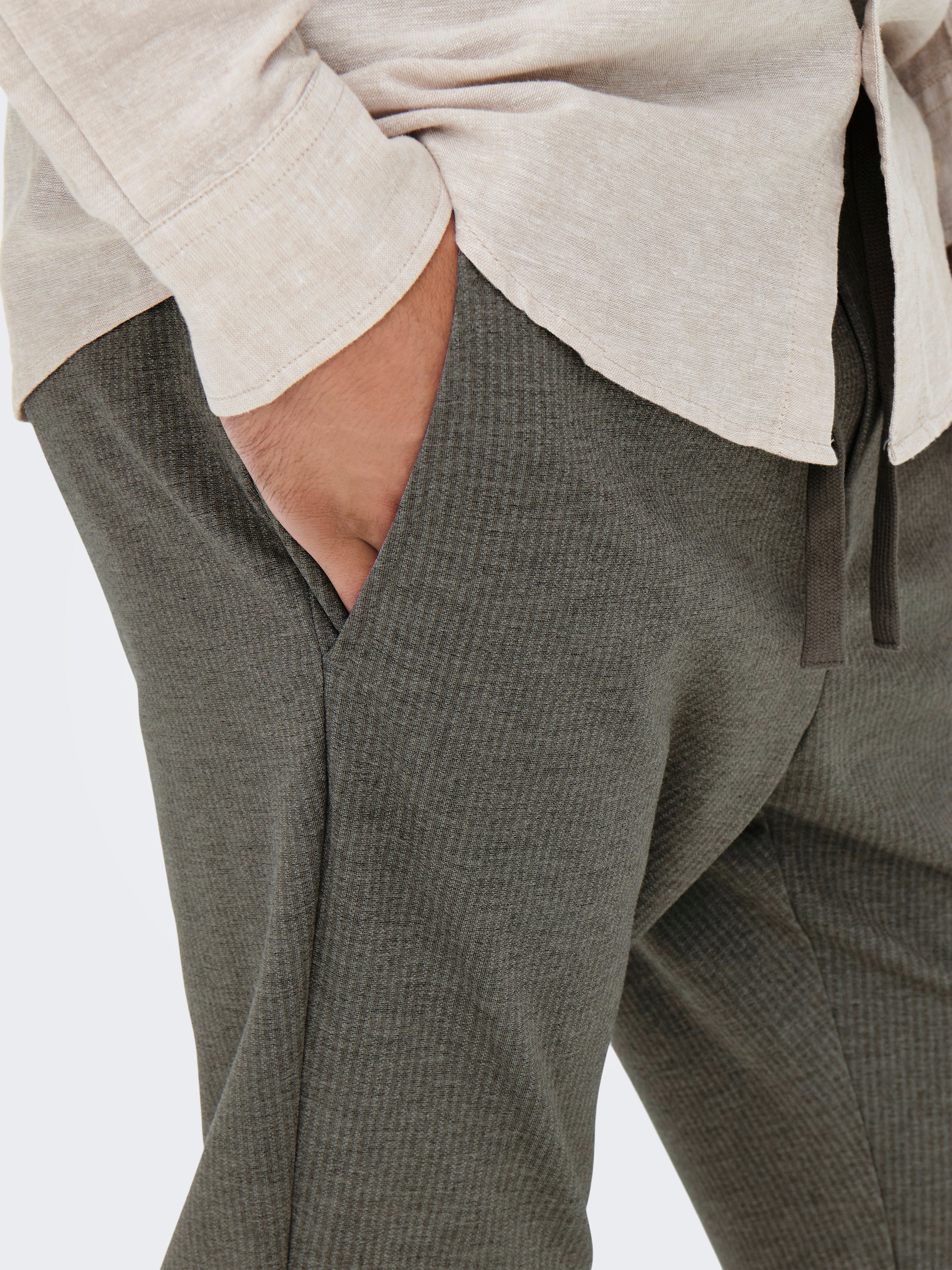 Tapered discount chino joggers