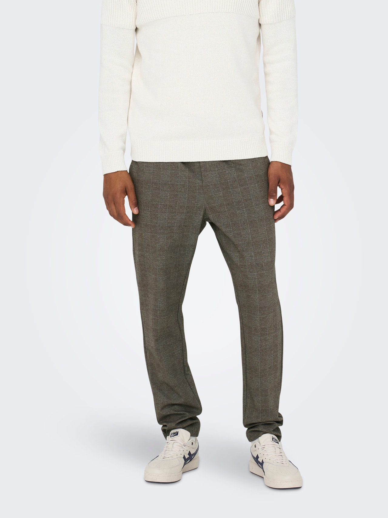 ONLY & SONS Tapered Fit Chinos -Caribou - 22023493