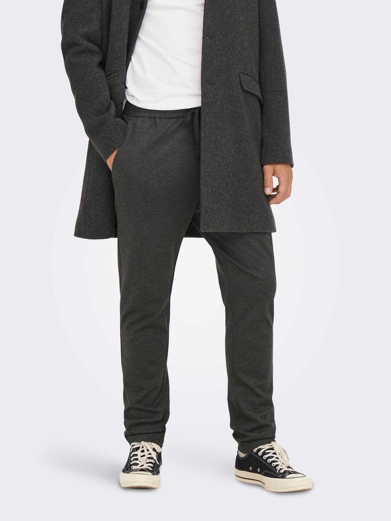 ONLY & SONS Tapered fit Chino's -Black - 22023494