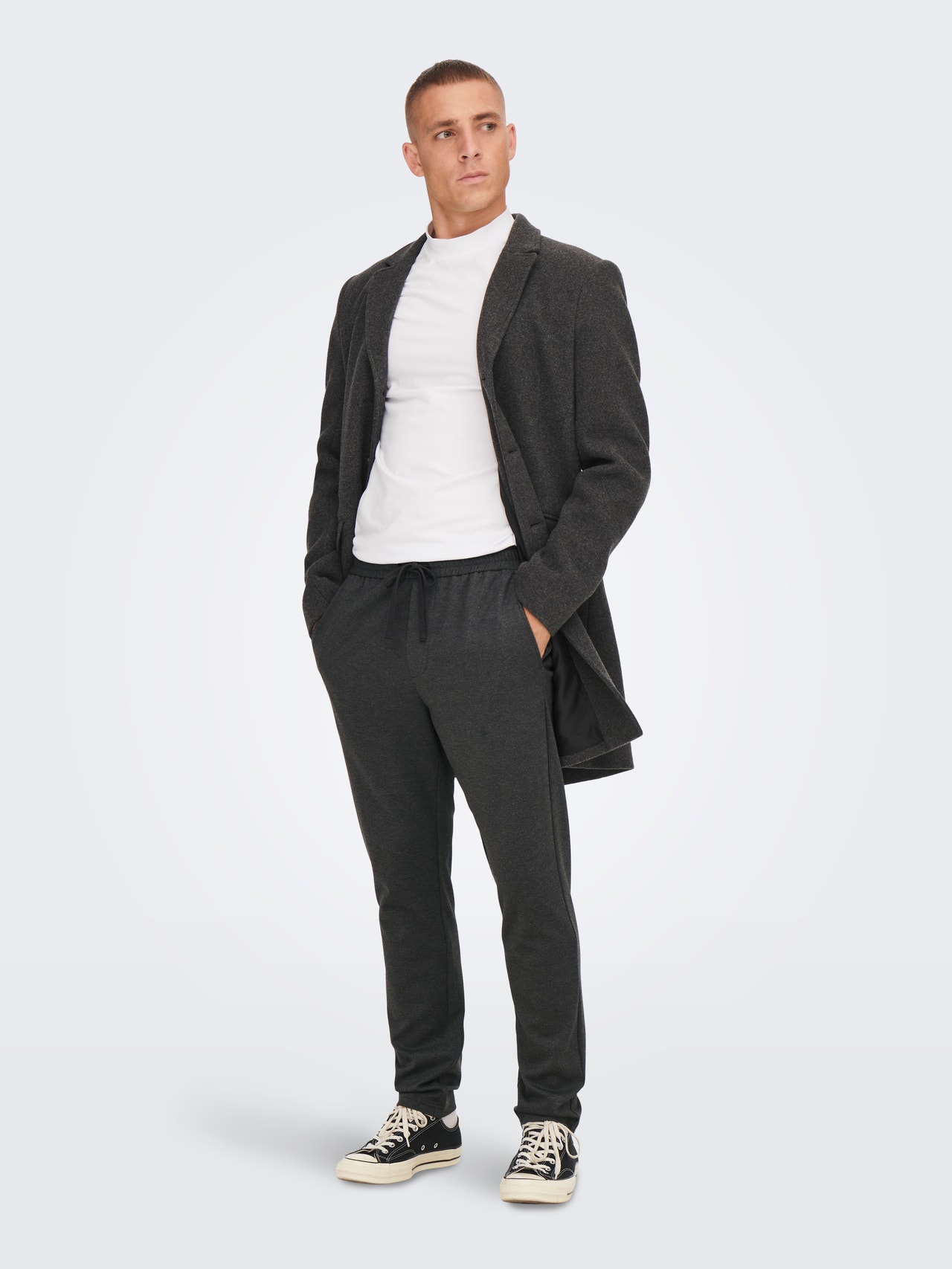 ONLY & SONS Tapered fit Chino's -Black - 22023494