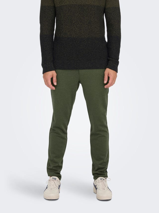 ONLY & SONS Tapered Fit Chinos - 22023496
