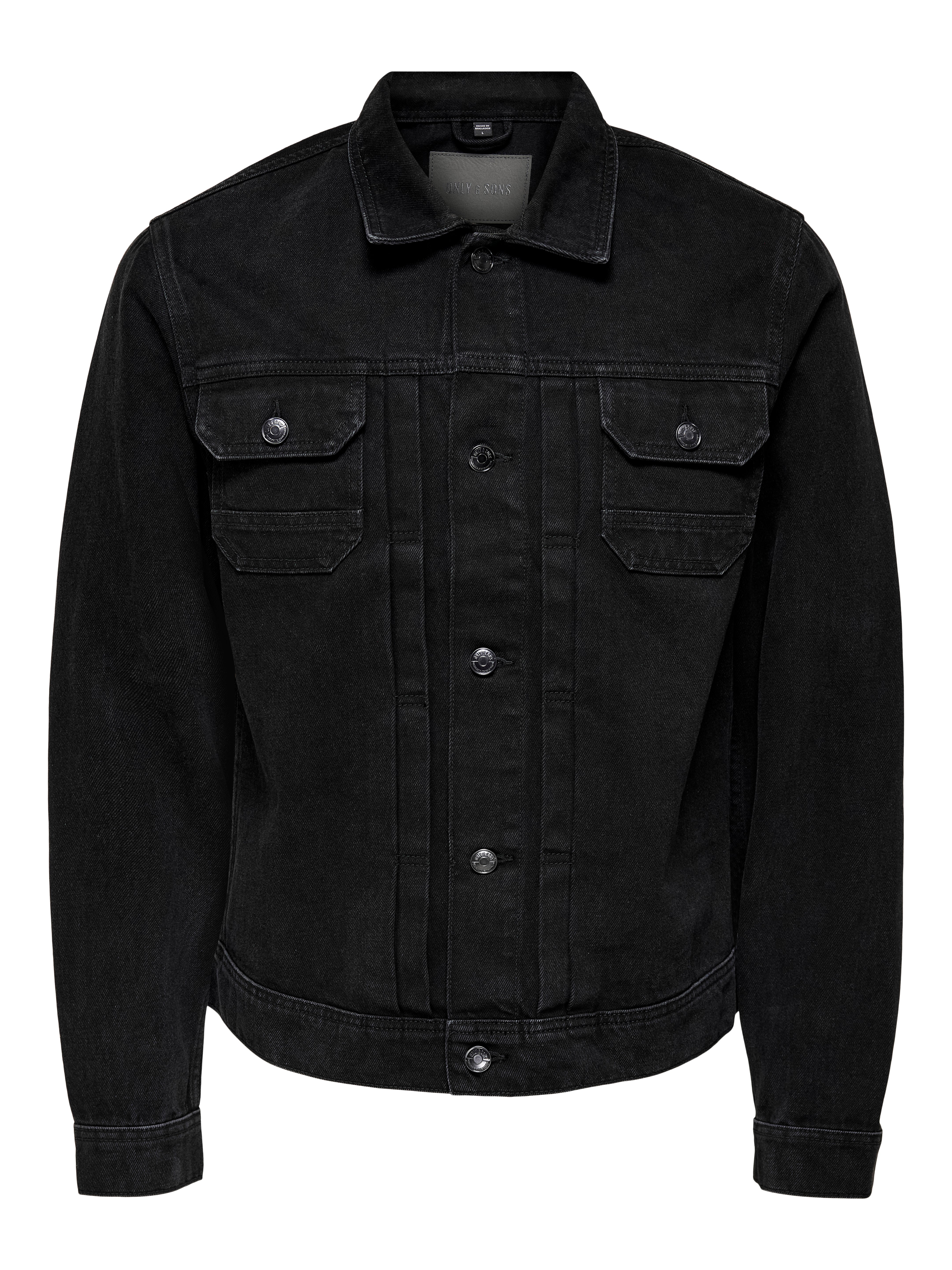 denim jacket Black ONLY SONS