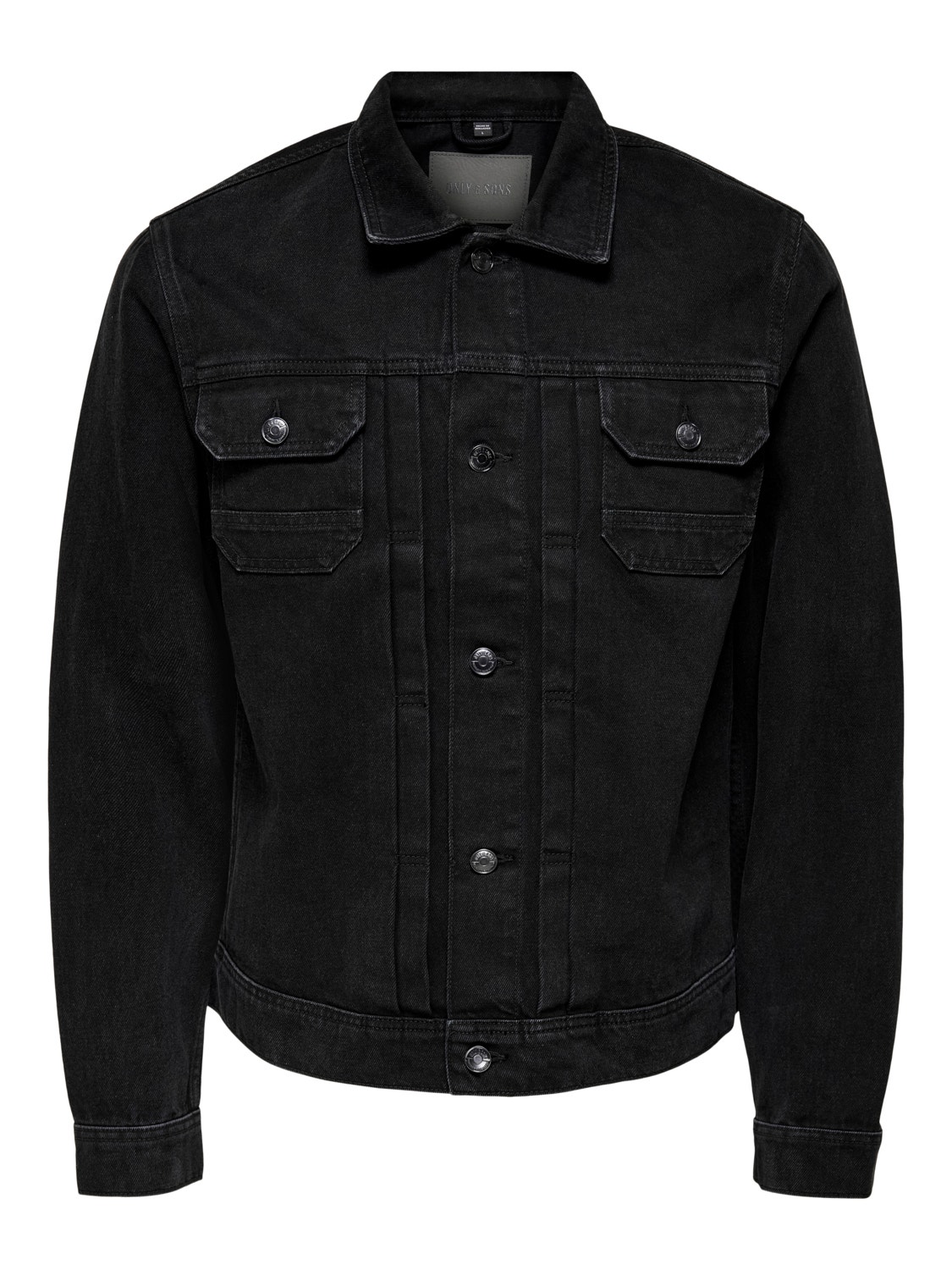 ONLY & SONS High neck Jacket -Black Denim - 22023520