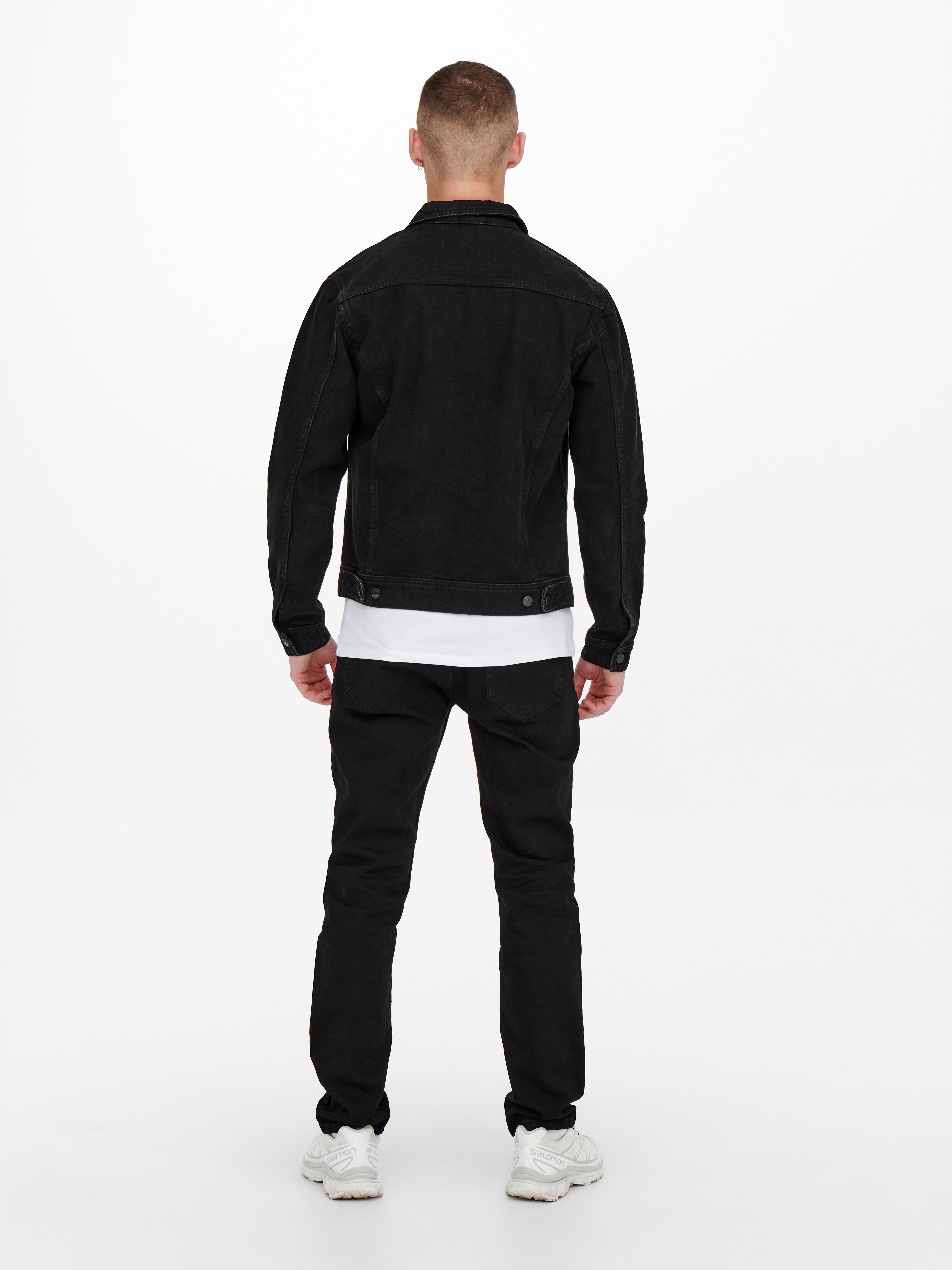 ONSDUKE Denim jacket Black ONLY SONS