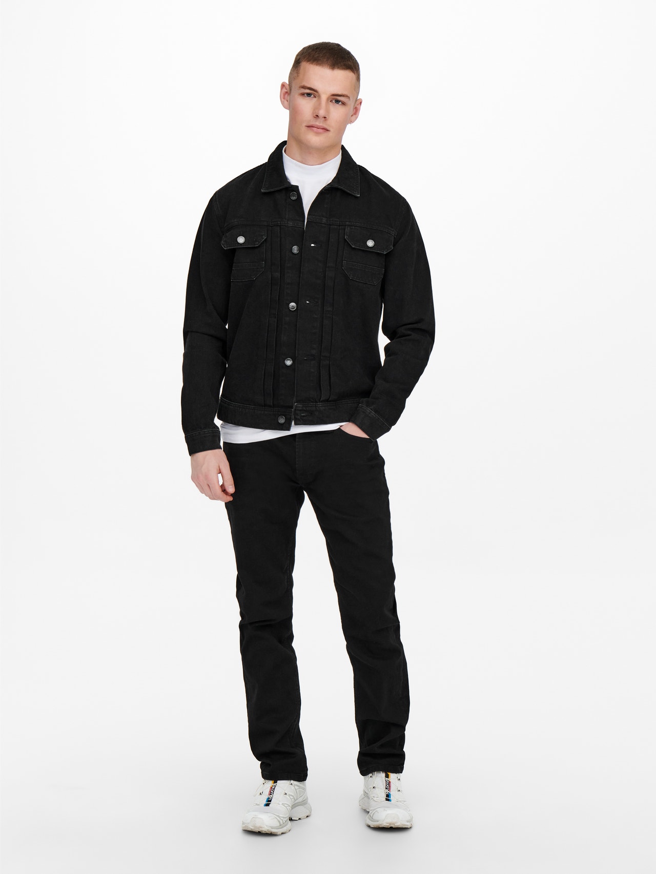 ONLY & SONS denim jacket -Black Denim - 22023520