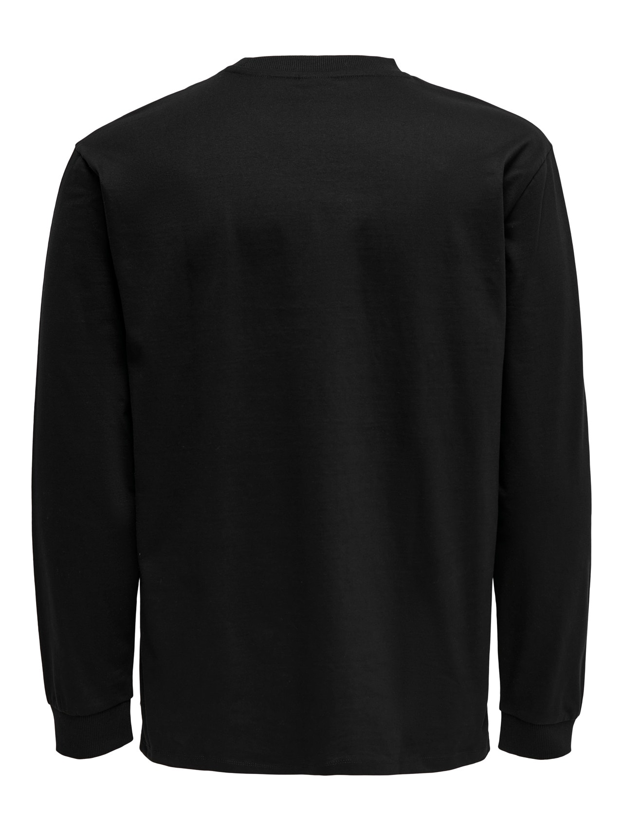 ONLY & SONS Camisetas Corte regular Cuello redondo -Black - 22023810