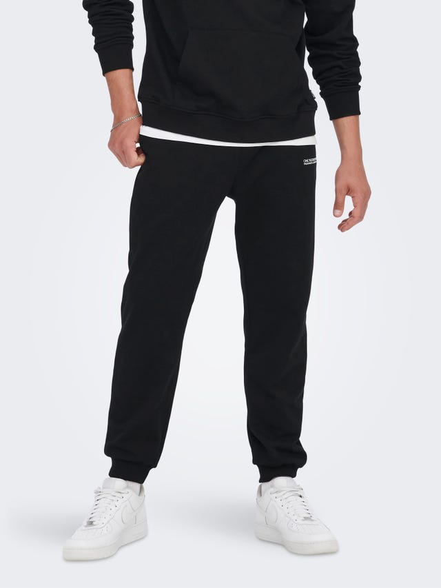 ONLY & SONS Sweatpants with elastic waist - 22023839