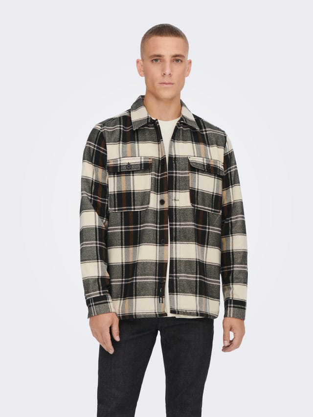 ONLY & SONS Ternet Loose Fit overshirt - 22023953