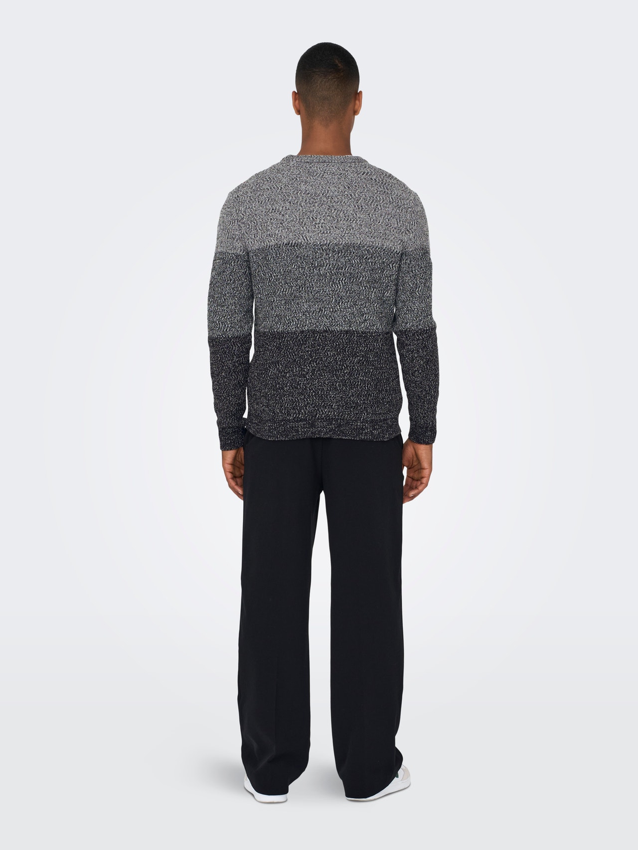 ONLY & SONS O-Neck Pullover -Black - 22023999