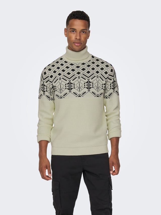 ONLY & SONS Roll neck Pullover - 22024036