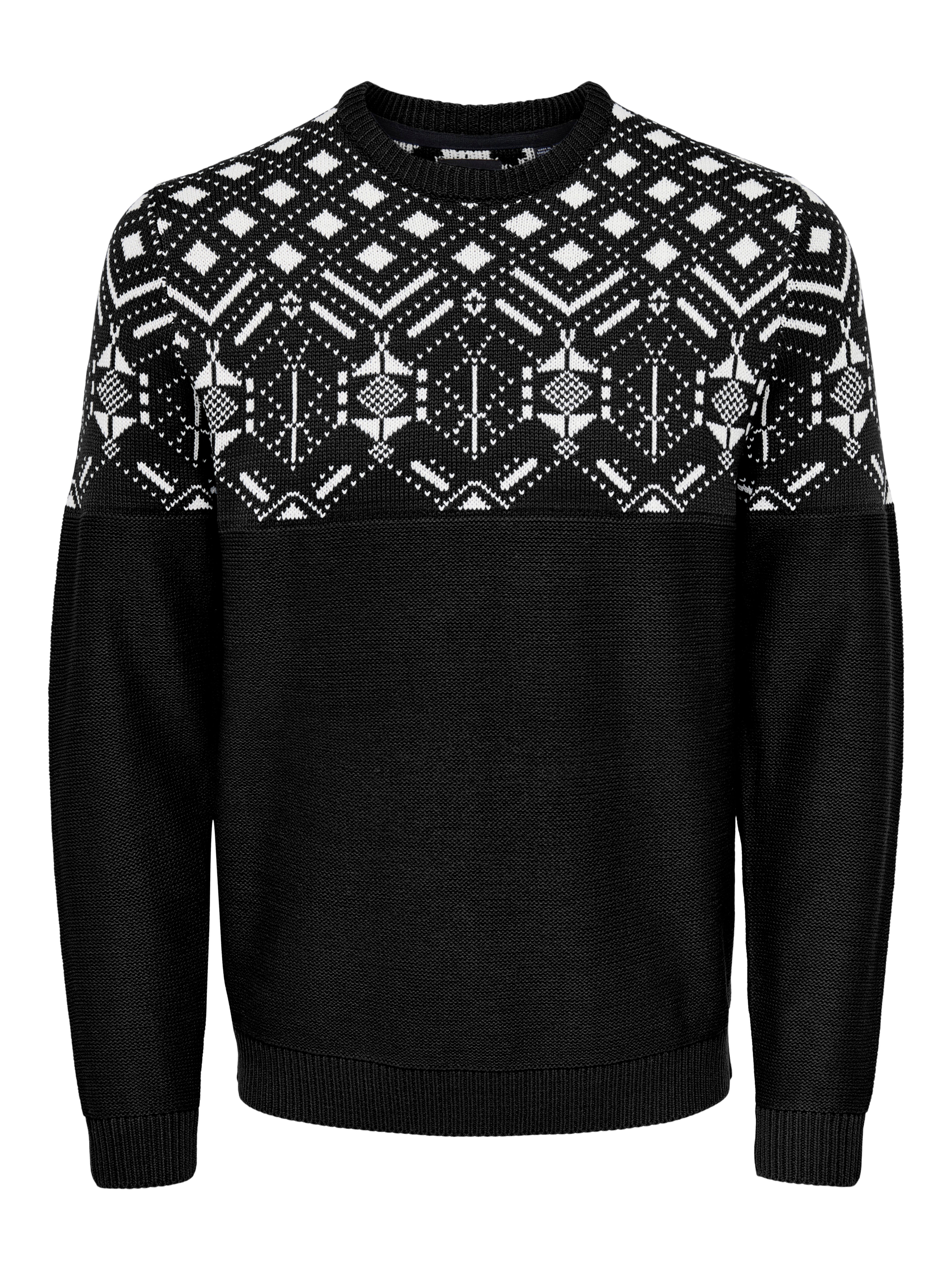 トップス IRELAND HANDKNIT BLACK36 ONSEZ Pullover | Black | ONLY & SONS®