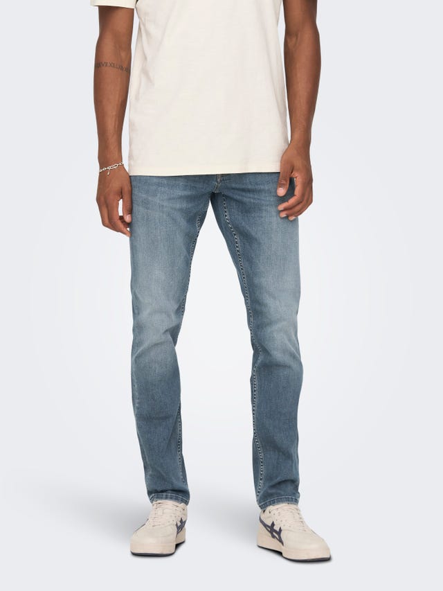 ONLY & SONS Jeans Slim Fit Taille basse - 22024064