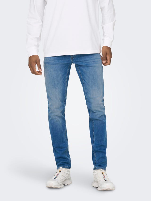 ONLY & SONS onsloom slim light blue 4076 jeans - 22024076
