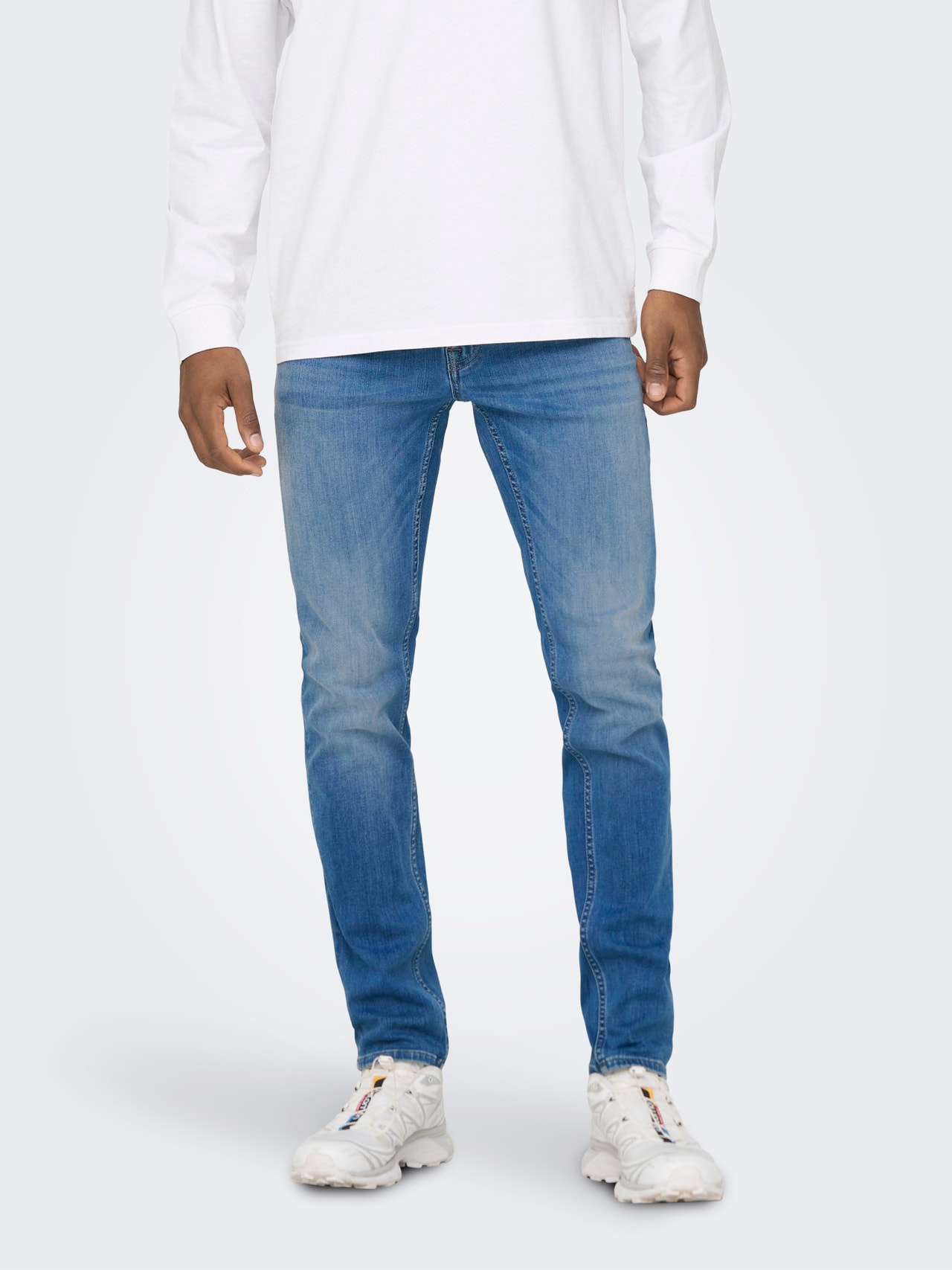 ONLY & SONS Slim Fit Jeans -Light Blue Denim - 22024076