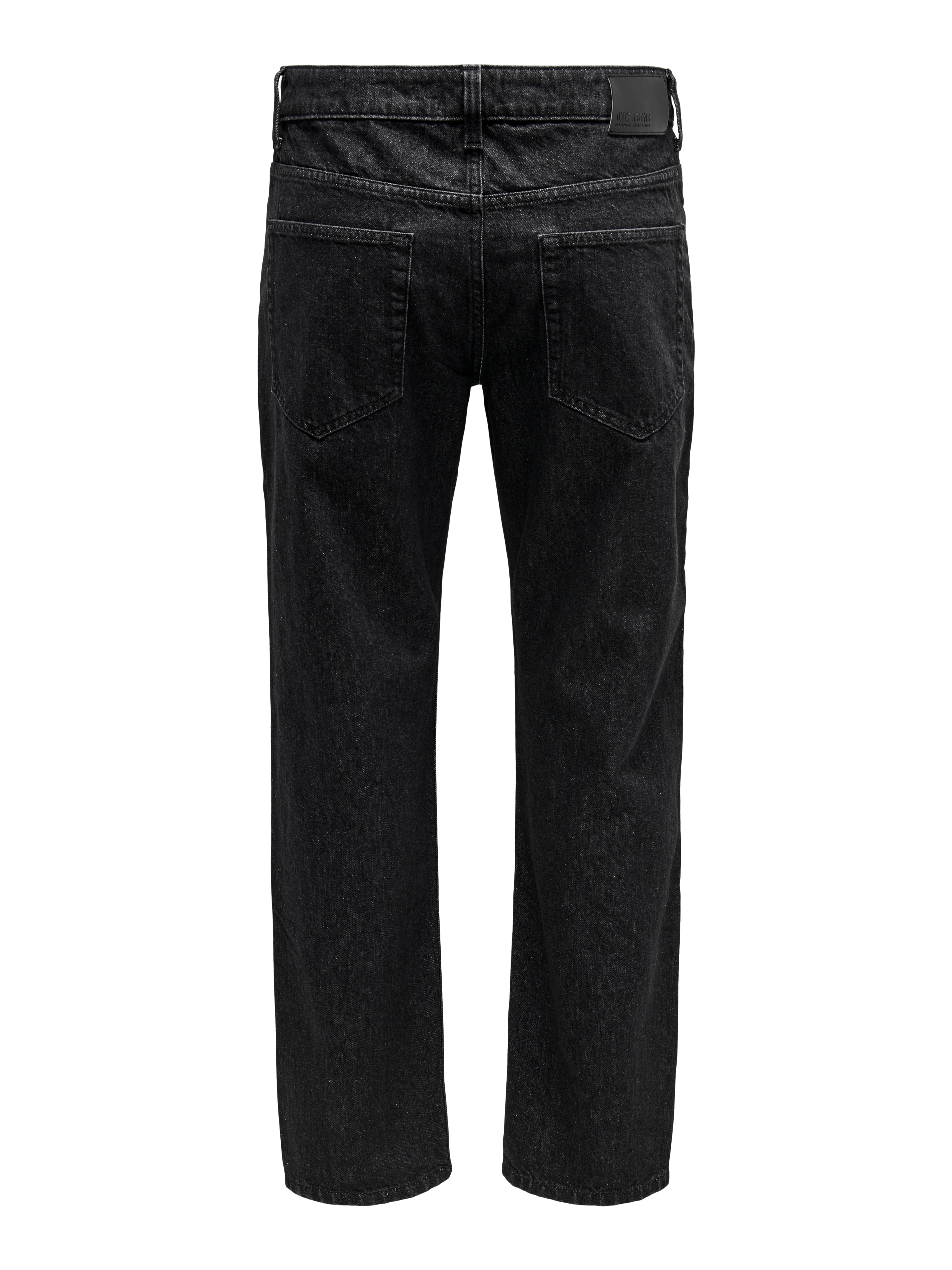 Loose Fit Jeans | Black | ONLY & SONS®