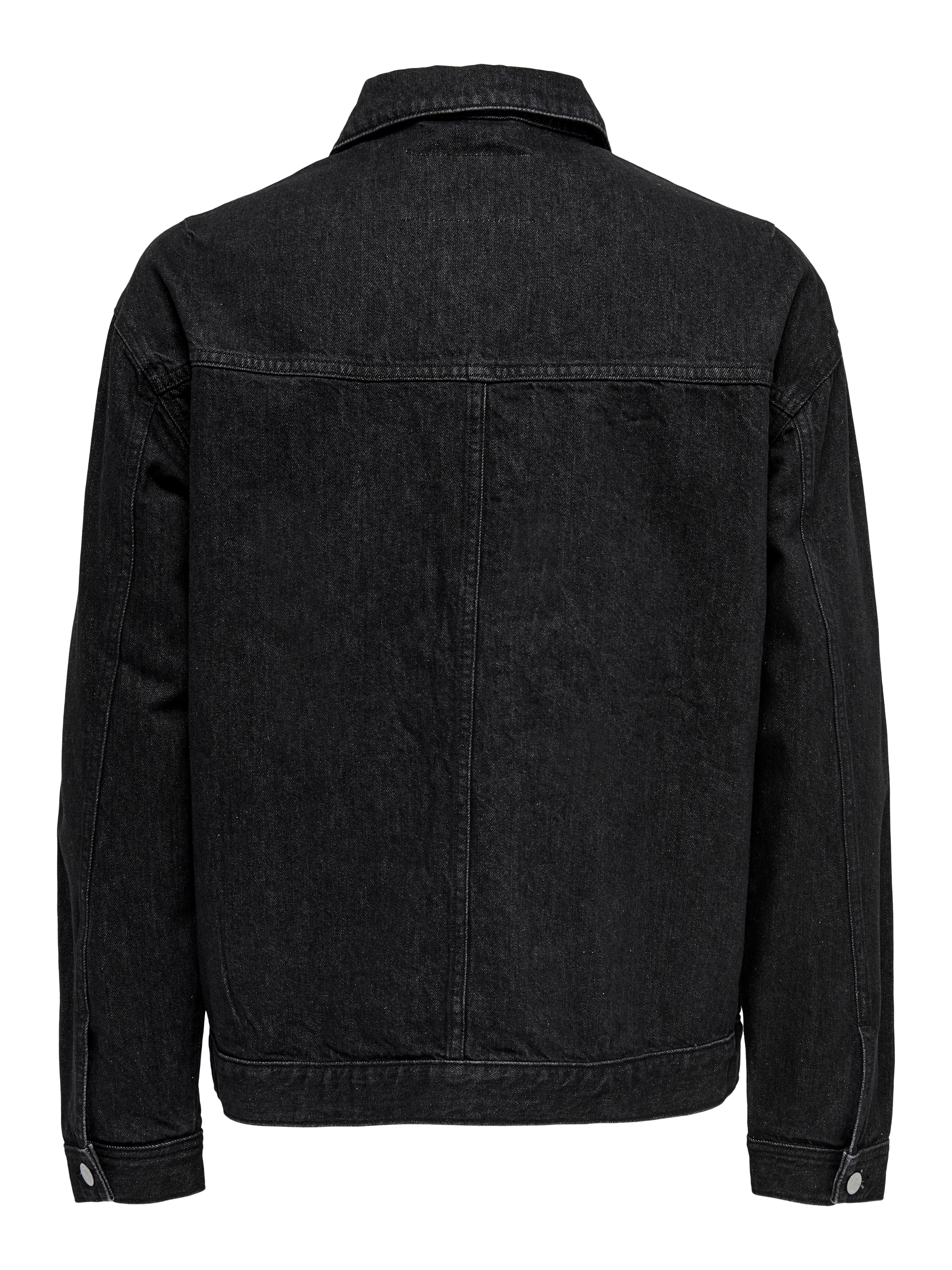 ONSRICK Denim jacket Black ONLY SONS