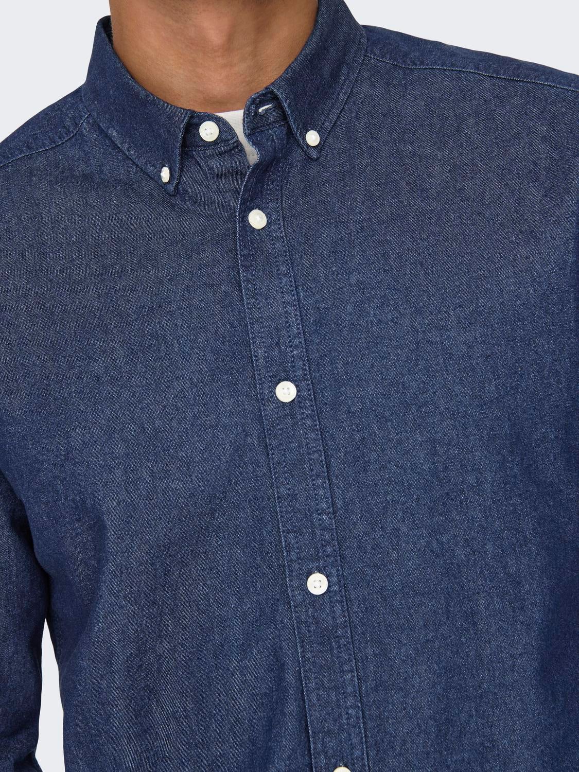 denim shirt xl
