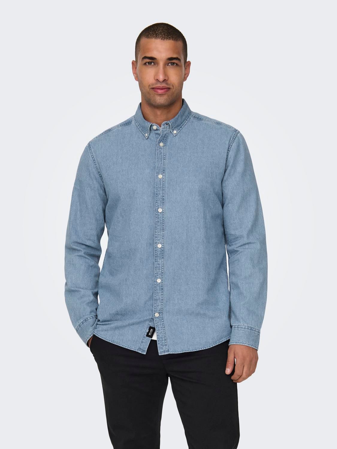 Only store denim shirt