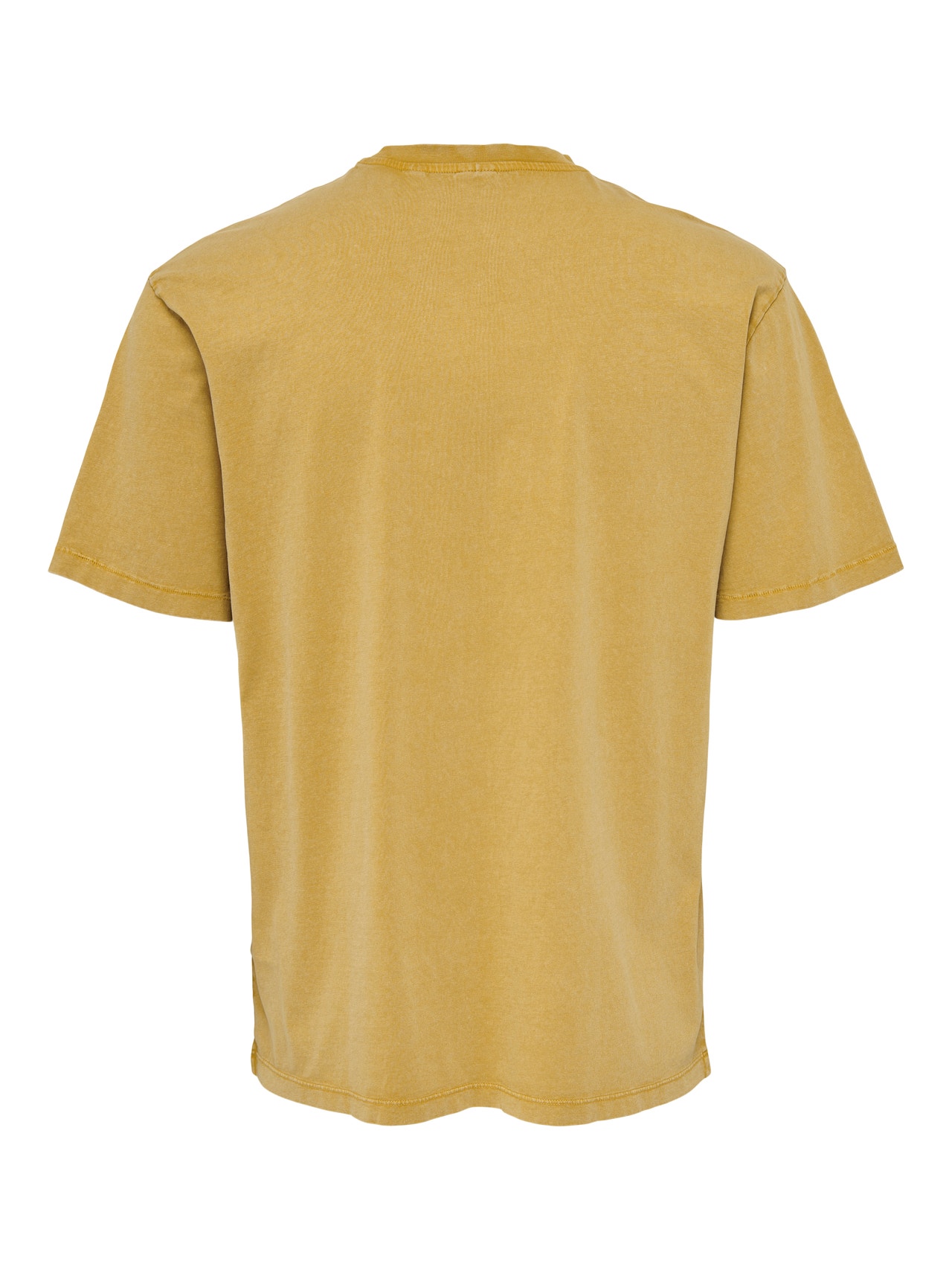 ONLY & SONS T-shirts Relaxed Fit Col rond -Harvest Gold - 22024203
