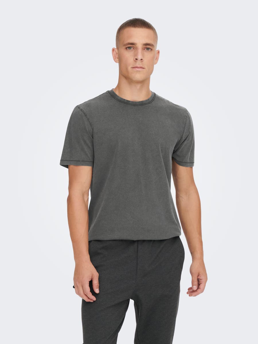 Camisetas Corte regular Cuello redondo - ONLY & SONS - Modalova