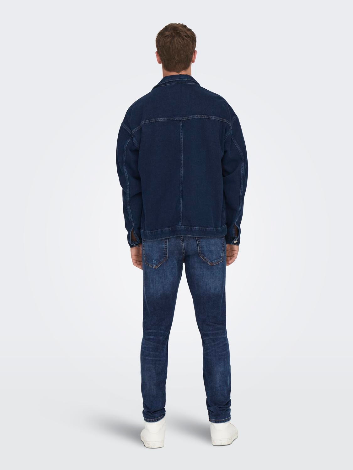 ONLY & SONS Slim Fit Jeans -Dark Blue Denim - 22024254