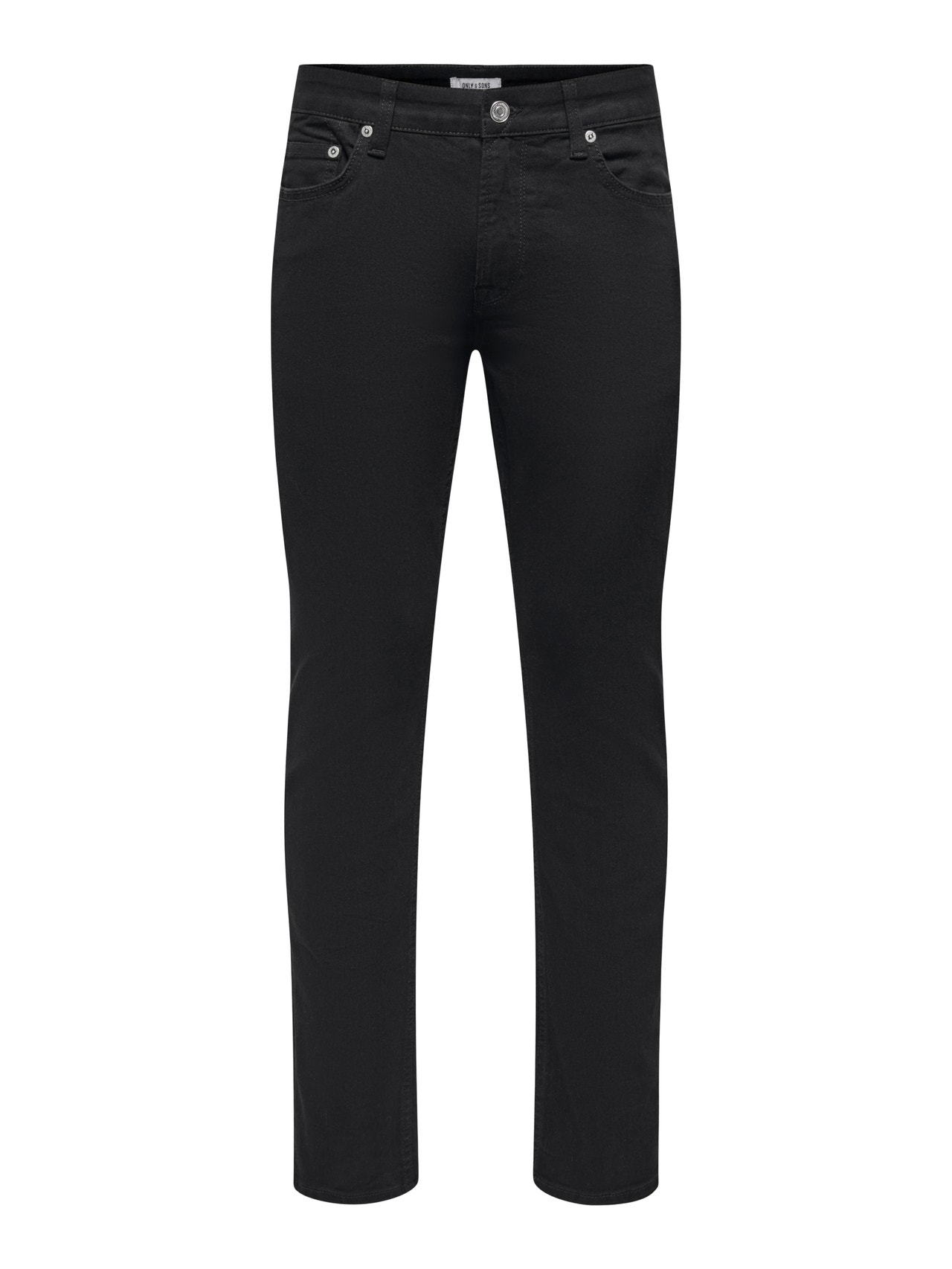 ONLY & SONS onsloom slim black 4324 jeans vd -Black Denim - 22024324